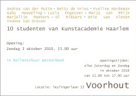 Kunstbolwerk uitnodiging achter